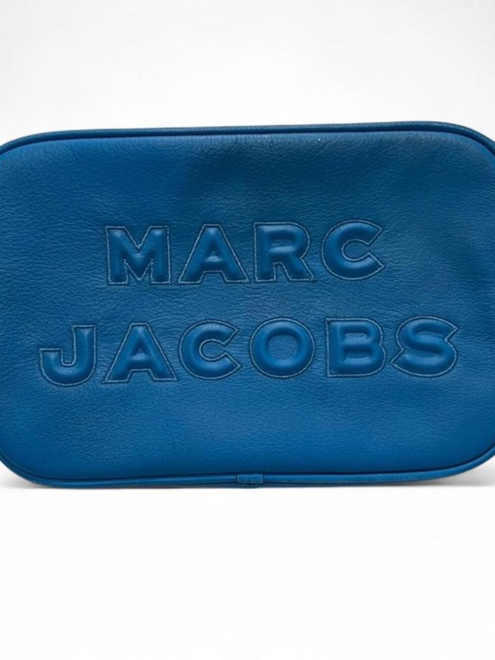 Authentic Marc Jacobs Flash Blue Leather Crossbody Bag - Picture 2 of 11